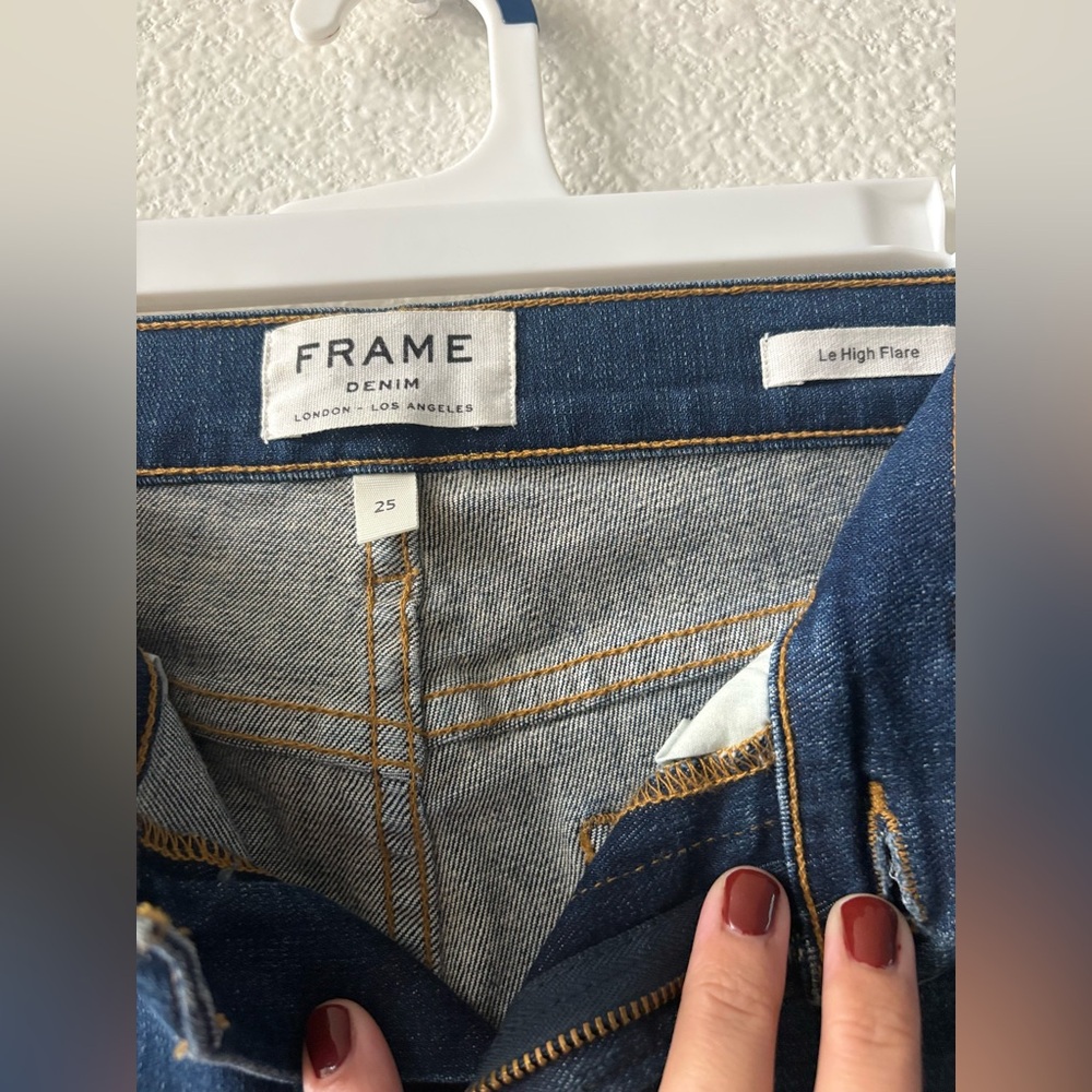 Frame Denim - Le High Flare Jean size 25 - Picture 3 of 4